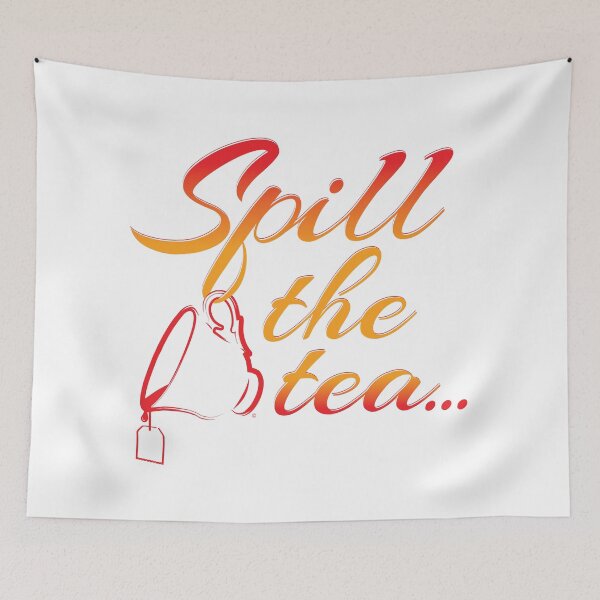 Item preview, Spill the Tea | Orange + Yellow designed and sold by Loah-Store.