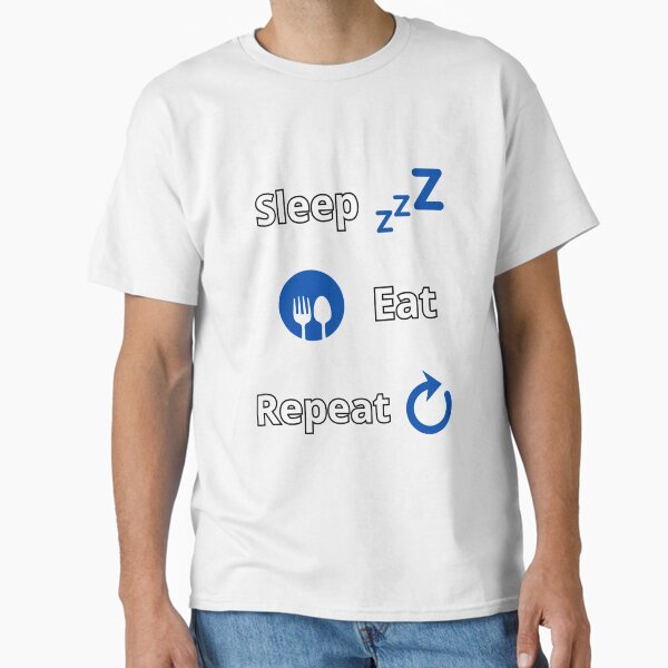 Item preview, Sleep, Eat, Repeat Lifestyle designed and sold by ByCovee.