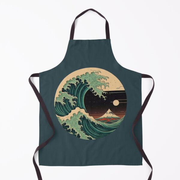 Item preview, Japanese Wave Kanagawa designed and sold by MyTshirtArt.