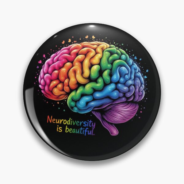 Item preview, Neurodiversity is Beautiful designed and sold by Vkinsify.