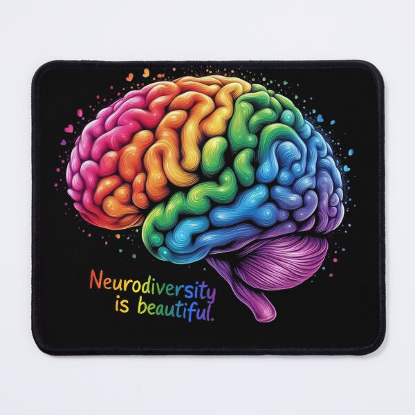 Item preview, Neurodiversity is Beautiful designed and sold by Vkinsify.