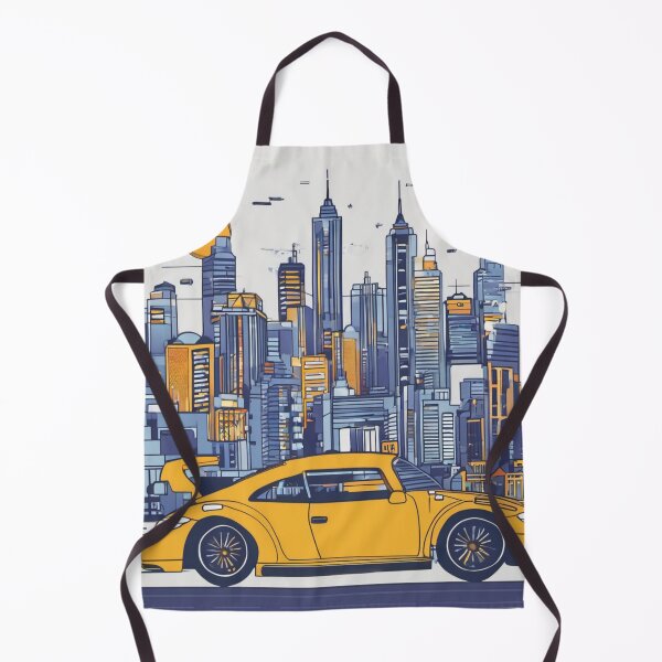 Item preview, Cool city drawing with car designed and sold by TrendShopToday.
