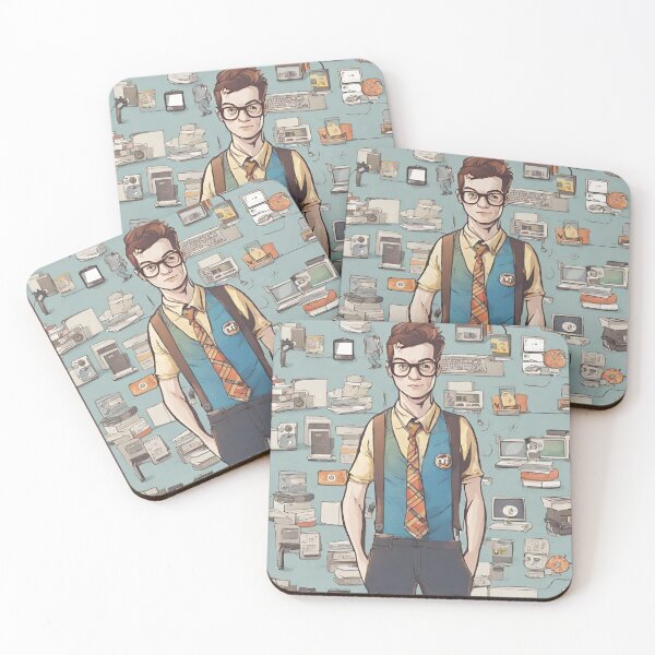Item preview, Geeks Are Cool designed and sold by LinLinsBooks.