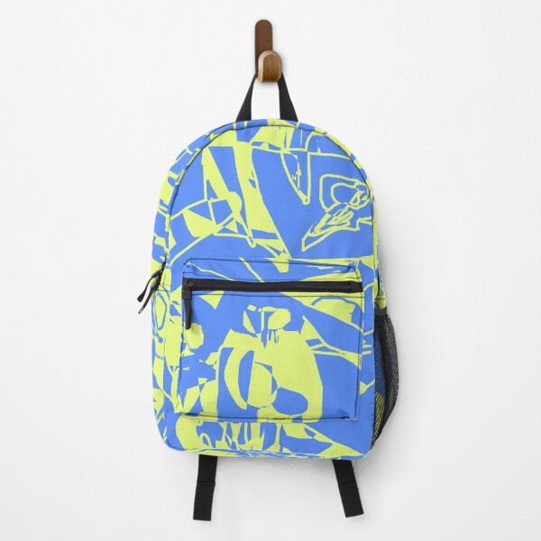 Item preview, Skulls Pattern (Blue Yellow) designed and sold by skullbal.