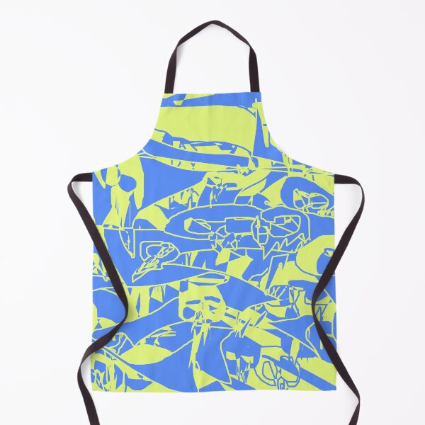 Item preview, Skulls Pattern (Blue Yellow) designed and sold by skullbal.