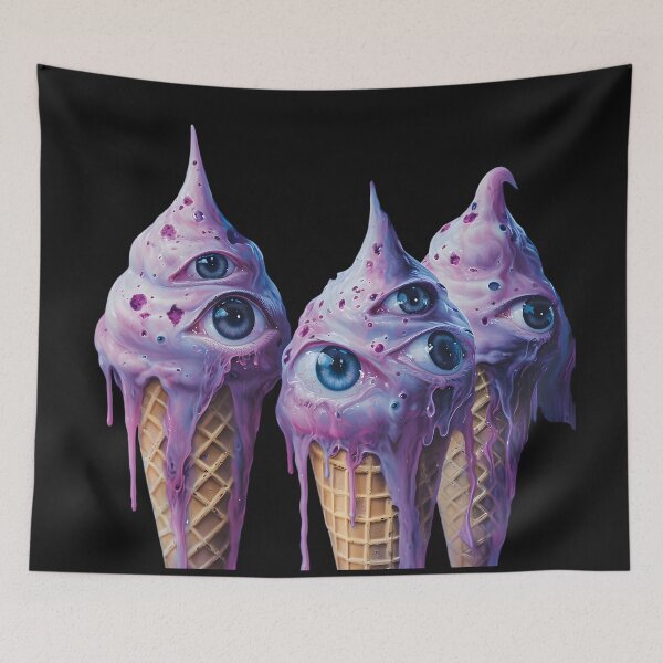 Item preview, Whimsical Meltdown designed and sold by AI-Only Creations.