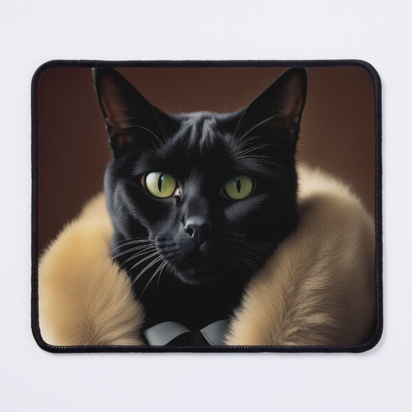 Item preview, Anthropomorphic Cat Collection - Domestic Shorthair #48 Black Cat designed and sold by elektronen.
