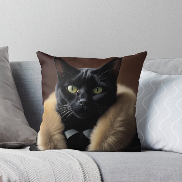 Item preview, Anthropomorphic Cat Collection - Domestic Shorthair #48 Black Cat designed and sold by elektronen.
