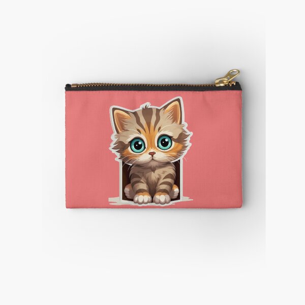 Item preview, Delight your Objects with Adorable Cats and Furry Friends Stickers! designed and sold by joyfulk8.