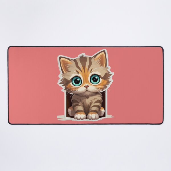 Item preview, Delight your Objects with Adorable Cats and Furry Friends Stickers! designed and sold by joyfulk8.