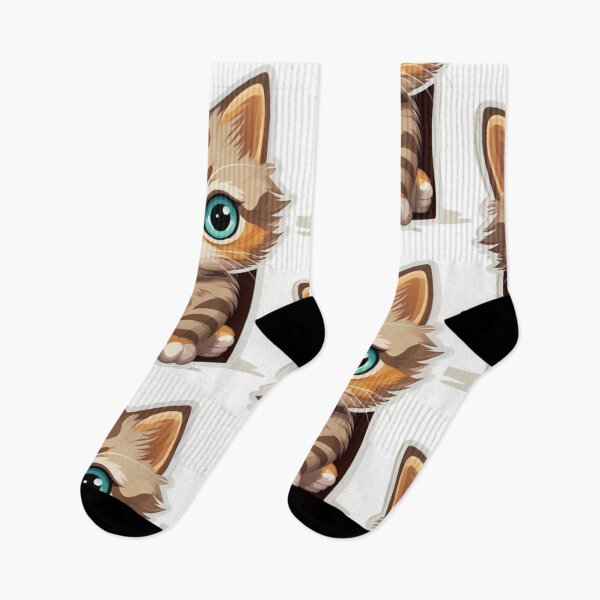 Item preview, Delight your Objects with Adorable Cats and Furry Friends Stickers! designed and sold by joyfulk8.