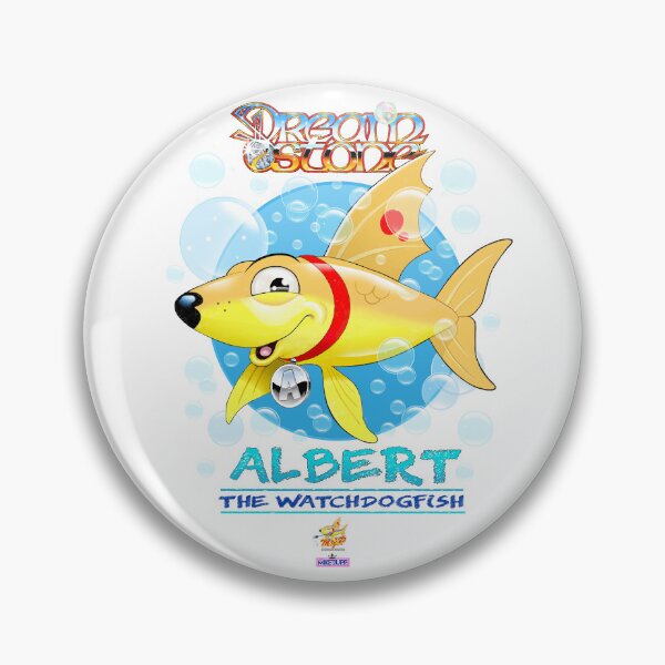 Item preview, Albert the Watchdog Fish designed and sold by MikeJupp.