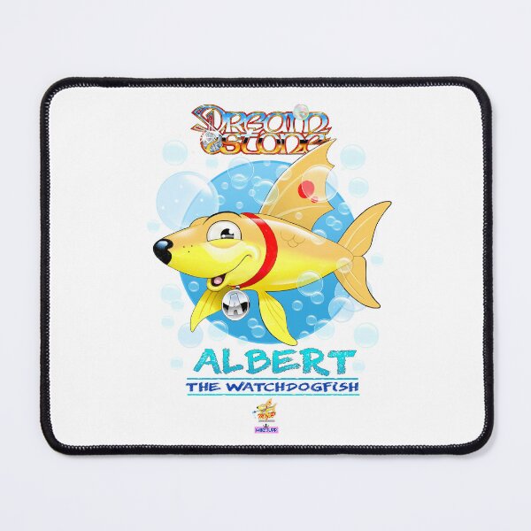 Item preview, Albert the Watchdog Fish designed and sold by MikeJupp.