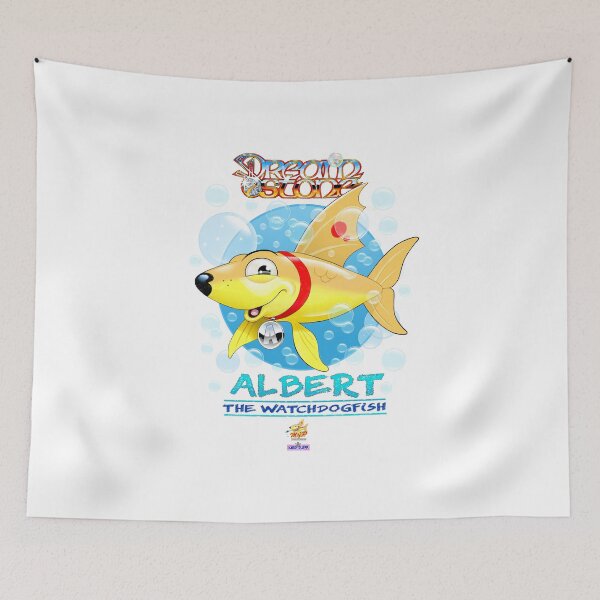 Item preview, Albert the Watchdog Fish designed and sold by MikeJupp.
