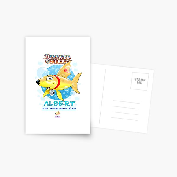 Item preview, Albert the Watchdog Fish designed and sold by MikeJupp.