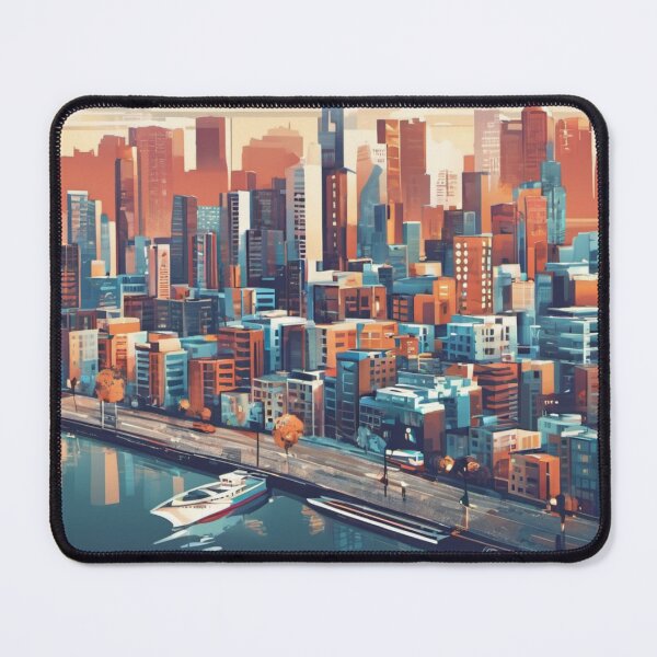 Item preview, City by the lake designed and sold by TrendShopToday.