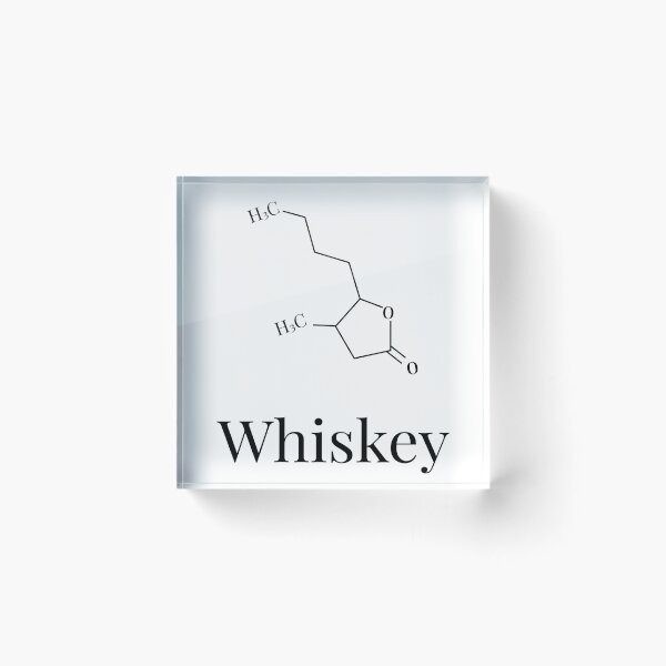 Item preview, Whiskey Molecular structure designed and sold by dennaibz.