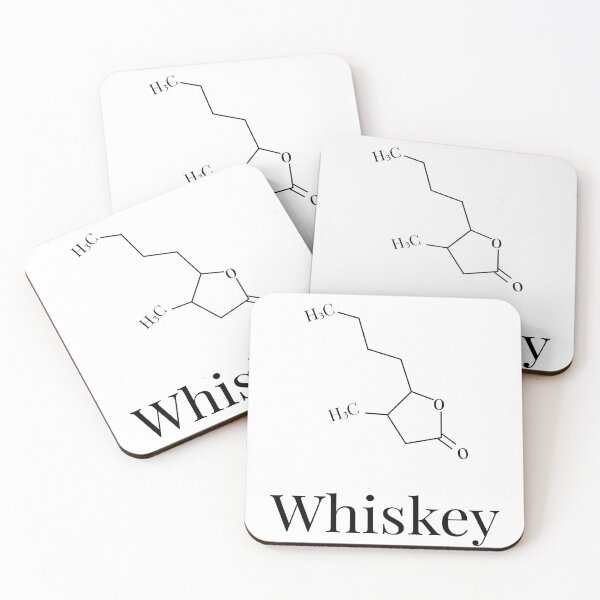 Item preview, Whiskey Molecular structure designed and sold by dennaibz.