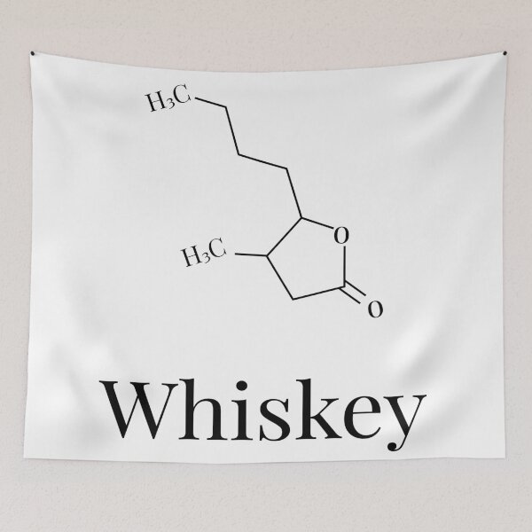 Item preview, Whiskey Molecular structure designed and sold by dennaibz.