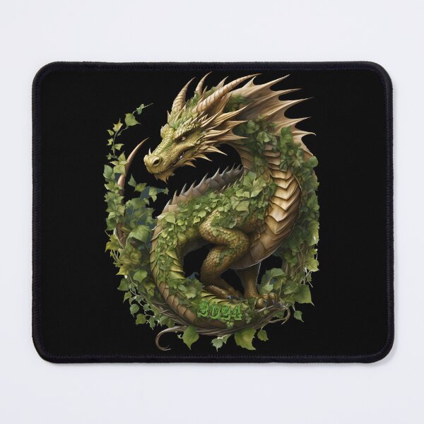 Item preview, Wood Dragon Luck and Prosperity: Year of the Dragon 2024 designed and sold by leyfinder.