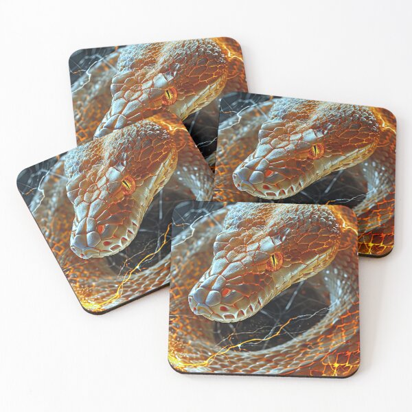 Item preview, Golden Fire Boa  designed and sold by OccultDreams.