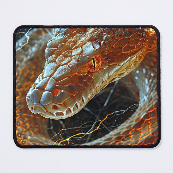 Item preview, Golden Fire Boa  designed and sold by OccultDreams.