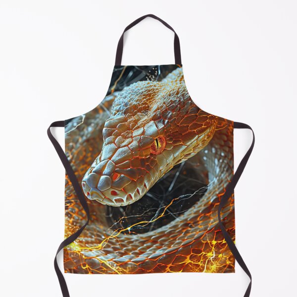 Item preview, Golden Fire Boa designed and sold by OccultDreams.