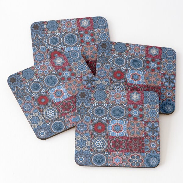 Item preview, Patchwork Chic by Jenny Meehan 3 designed and sold by Jenny Meehan Art Prints and Patterns .