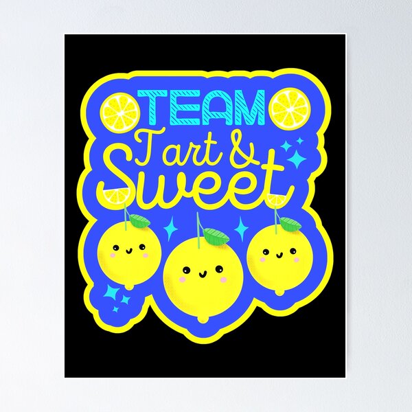 Item preview, Adorable Kawaii Lemon Tart and Sweet Happy Fruit designed and sold by Renata Illustrata.