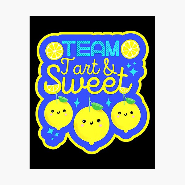 Item preview, Adorable Kawaii Lemon Tart and Sweet Happy Fruit designed and sold by Renata illustrata.
