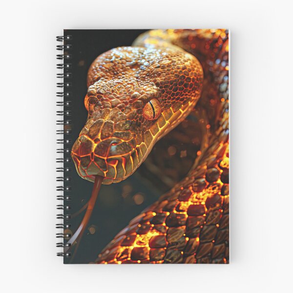 Item preview, Golden Fire Boa (Variation) designed and sold by OccultDreams.