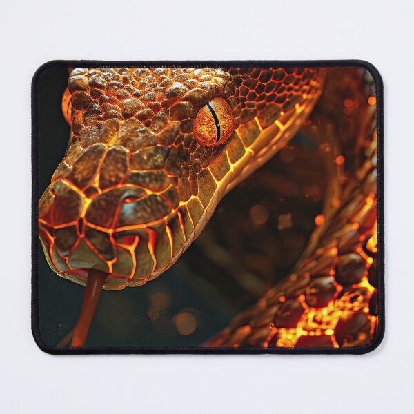 Item preview, Golden Fire Boa (Variation) designed and sold by OccultDreams.