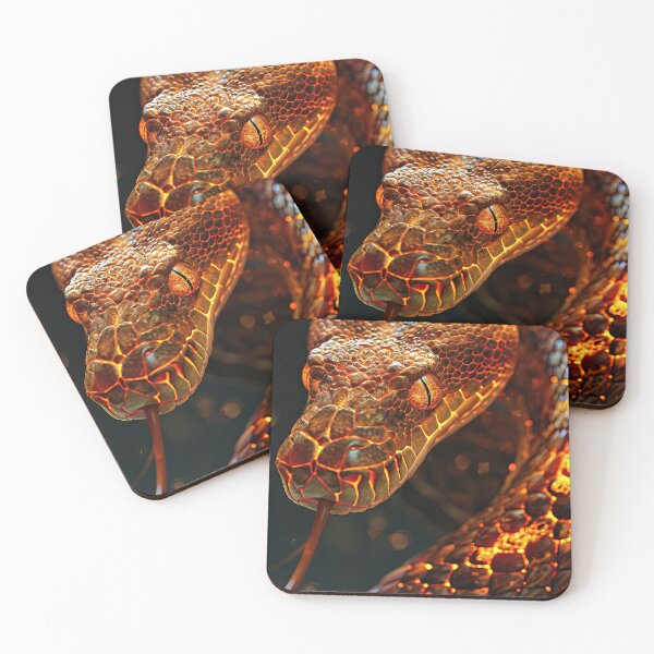 Item preview, Golden Fire Boa (Variation) designed and sold by OccultDreams.