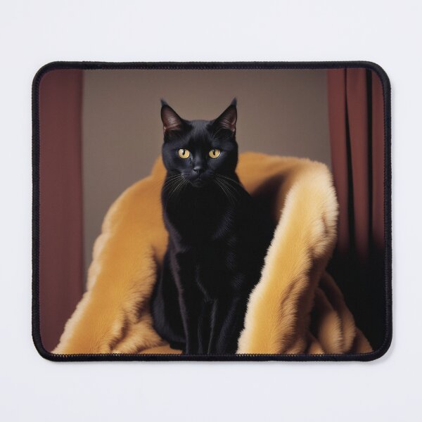 Item preview, Anthropomorphic Cat Collection - Domestic Shorthair #50 Black Cat designed and sold by elektronen.