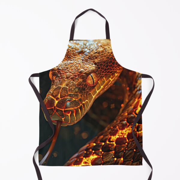 Item preview, Golden Fire Boa (Variation) designed and sold by OccultDreams.