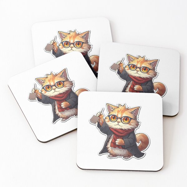 Item preview, Cute Kitty in a jacket designed and sold by GrooveGrip.