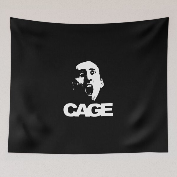 Item preview, Nicholas Cage stencil with text designed and sold by JablesCreates.