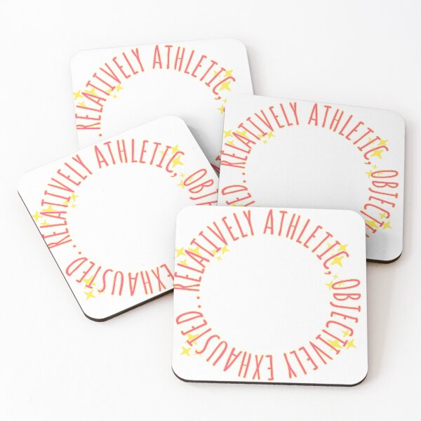 Item preview, Relatively Athletic, Objectively Exhausted designed and sold by DestinyoBestiny.