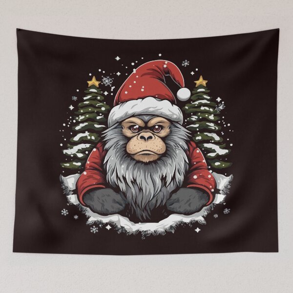 Item preview, Christmas Snow Monkey designed and sold by creativellashop.