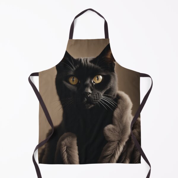 Item preview, Anthropomorphic Cat Collection - Domestic Shorthair #51 Black Cat designed and sold by elektronen.