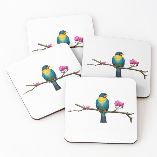 Item preview, Exquisite Bird of Paradise on Branch - Tropical Nature Art designed and sold by anderlee.