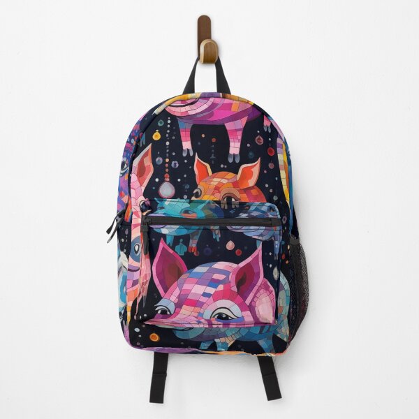 Item preview, Disco Pigs Party: Colorful Mosaic Pop Art Pig Collection designed and sold by David Balzen.