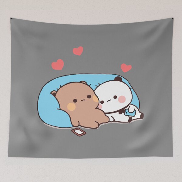 Item preview, DuDu Bear and BuBu Panda’s night days❤️ designed and sold by Pandety.