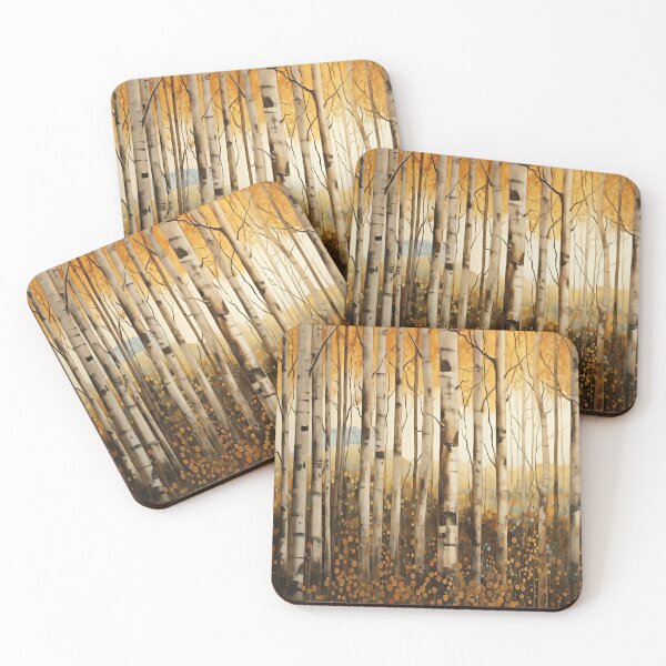 Item preview, Birch forest designed and sold by AlchemyColor.