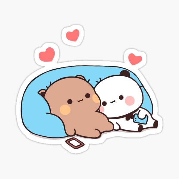 Bubu Dudu Valentine Stickers for Sale