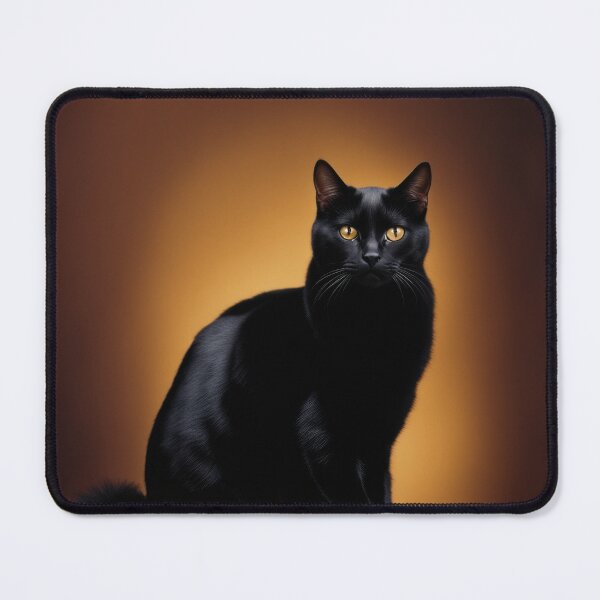 Item preview, Anthropomorphic Cat Collection - Domestic Shorthair #52 Black Cat designed and sold by elektronen.