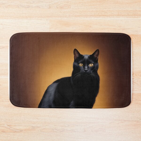 Item preview, Anthropomorphic Cat Collection - Domestic Shorthair #52 Black Cat designed and sold by elektronen.