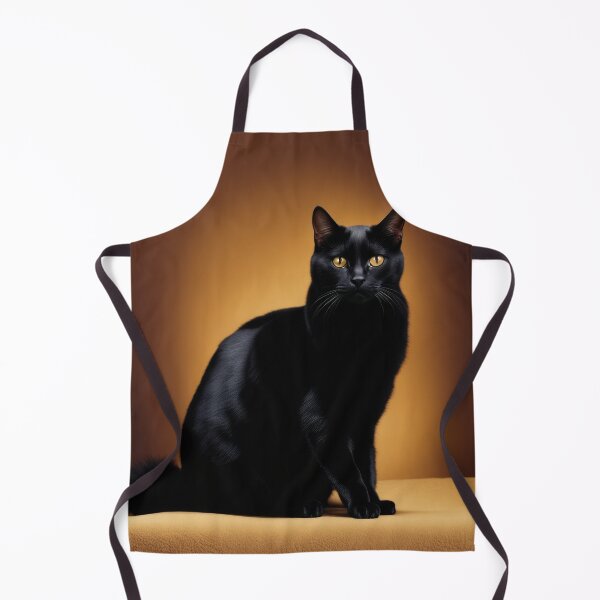 Item preview, Anthropomorphic Cat Collection - Domestic Shorthair #52 Black Cat designed and sold by elektronen.
