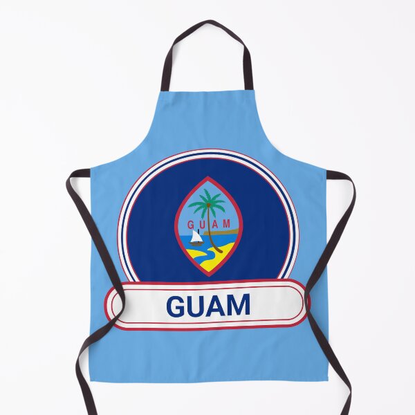 Item preview, Guam Country Badge - Guam Flag designed and sold by chrisrivait.
