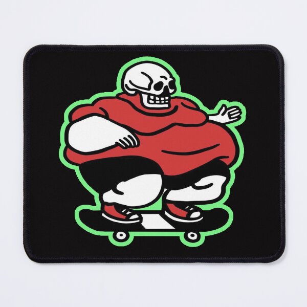 Item preview, fat skeleton skate designed and sold by Ratatatts.